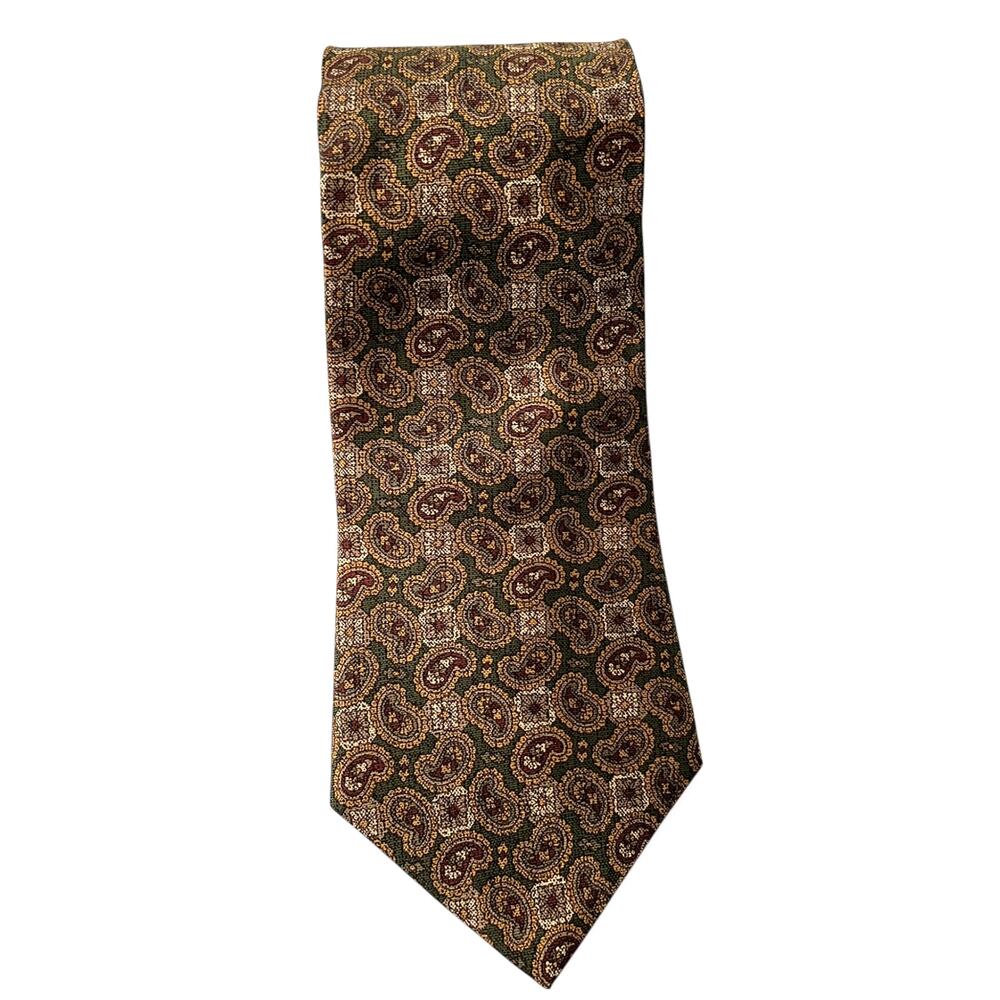 Vintage Britches Great Outdoors Paisley Tie | euc